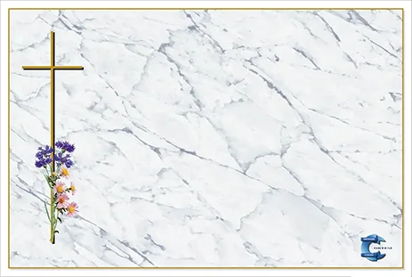 Manifesti funebri e ricordini personalizzati con design elegante